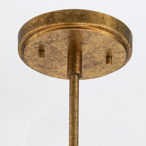 Sufitowa lampa Kristy KRISTY-4P-DG-OPA tubki szklane białe złote