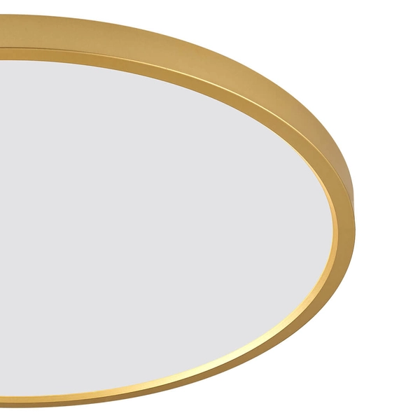 Ledowy plafon Cami WM-BP1108-L-G Zumaline 52W 3000-6000K okrągły złoty