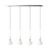 Wielopunktowa lampa wisząca Tasos AZ0884 metalowa biała