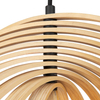 Lampa zwisowa pojedyncza Roots MOD197PL-01W1 Maytoni japandi czarna beżowa