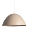 Wisząca lampa kopułowa Faro 10658 sypialniana metalowa beżowa