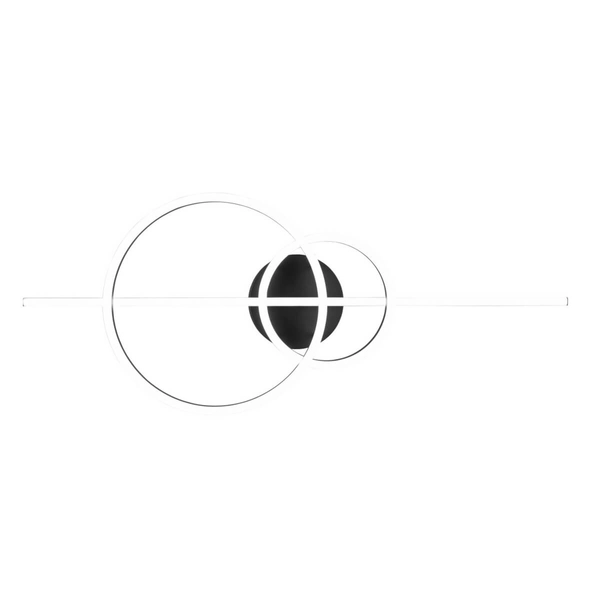 Okrągła lampa sufitowa pilot MONTILLA 643010332 LED 54W 2700-6000K czarny