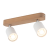 Drewniana lampa sufitowa Top Wood 3295 TK Lighting reflektorowa biała