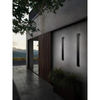 Ścienny kinkiet ogrodowy Hikone 9924 Shilo LED 20W 4000K metalowy czarny