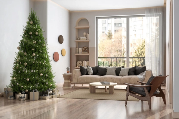 Brązowy kinkiet okrąg Ring 10352 Nowodvorski LED 10W 3000K do salonu