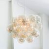 Bursztynowa lampa wisząca Gross 4200650-5503 By Rydens szklane kule