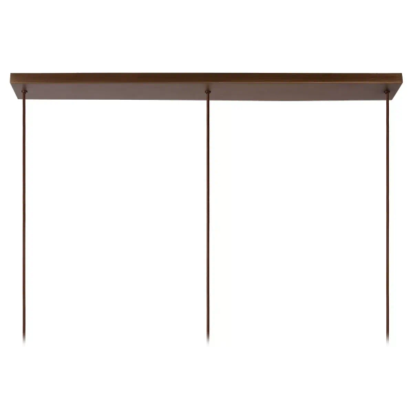 Lampa zwis nad wyspę TOLEDO 74405/03/62 Lucide miedziana bursztynowa