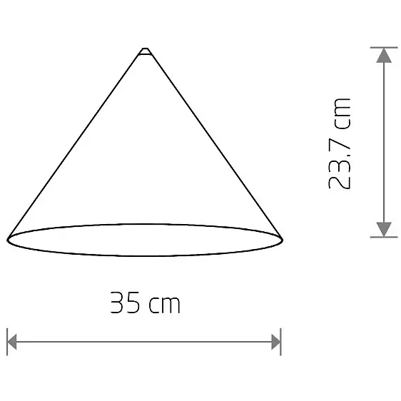 Klosz do salonu Cameleon Zenith M 8070 Nowodvorski metalowy biały