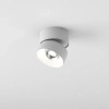 Soczewkowa lampa sufitowa biała QRLED next LED 6W 3000K oczko z regulacją 16487-L930-W3-00-13