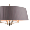 Metalowa lampa wisząca Cristin CRI0439 Dar Lightning nikiel szara