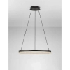 Wisząca lampa pierścieniowa ESTARIO LE45395 LED 25W 3000K ring czarny