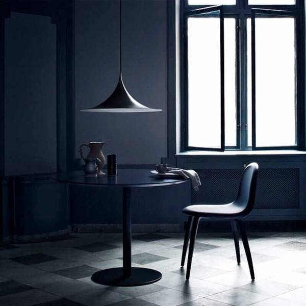 Lampa zawieszana nad stół Oslo ABR-OSLO-B Abruzzo stożek czarna