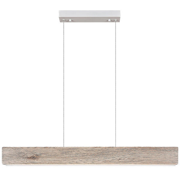 Wisząca lampa ekologiczna Cinnamon 3091 LED 34W 3000K belka drewniana