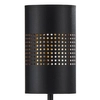 Stolikowa lampka ażurowa Bogart 5118 TK Lighting okrągła czarna