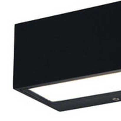 Zewnętrzna lampa ścienna GEMINI 5189113012 LED 8,8W 3000K IP54 czarna