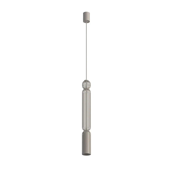 Wisząca lampa druciana CAMELEON SINGLES 12192 nad stół beżowa