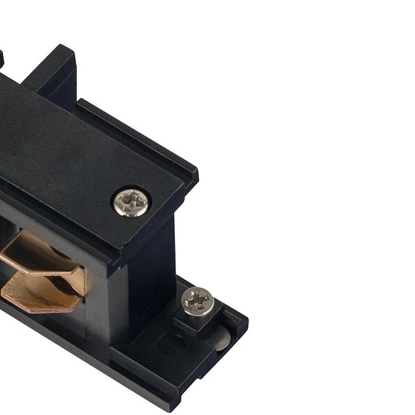 Liniowy ŁĄCZNIK wewnętrzny 8084 Nowodvorski do 3-fazowej szyny natynkowej 230V czarny