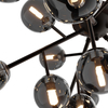 Nasufitowa lampa Dallas MOD545CL-20B balls przydymione