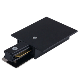 Zasilanie końcowe szynoprzewodu PROFILE RECESSED POWER END CAP 8973 Nowodvorski do 1-fazowej szyny podtynkowej 230V czarne