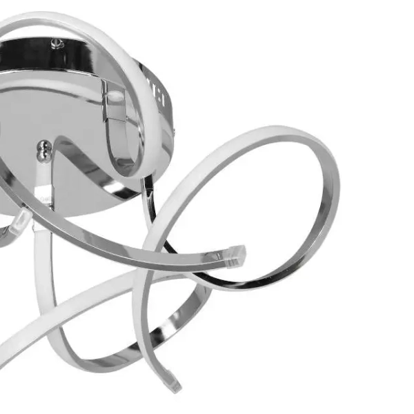 Plafon LAMPA sufitowa VEN P-X 9812/5 CR-70W metalowa OPRAWA wstążki LED 70W 4000K chrom