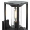 Elewacyjna lampa naścienna Mackenzie MAC1622 latarenka IP65 czarny