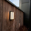 Elewacyjna LAMPA ścienna QUBO 5193001118 Lutec prostokątna OPRAWA metalowa LED 18W 3000K outdoor IP54 szara