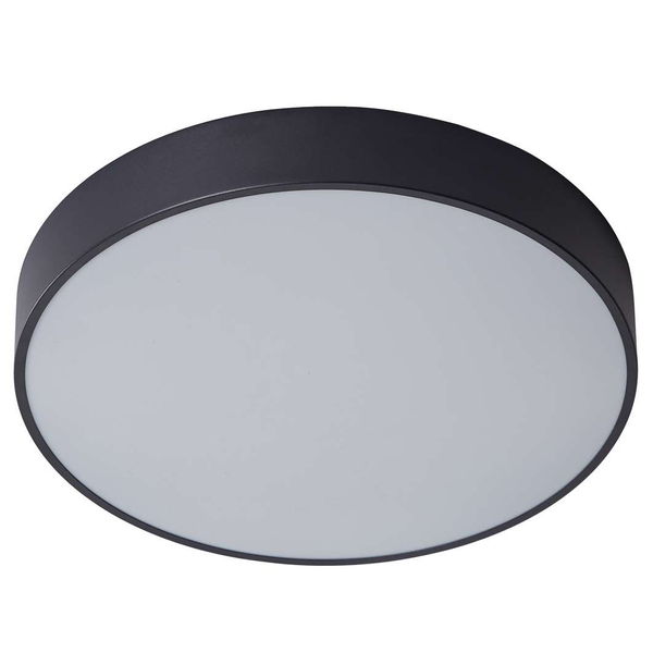 Plafon LAMPA sufitowa ORBITAL 5361-830RC-BK-3 Italux metalowa OPRAWA okrągła LED 24W 3000K natynkowa czarna