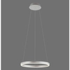 Lampa zawieszana RITUS 15393-95 Just Light LED 23,5W 3000K okrąg srebrna