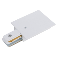 Zasilanie końcowe szynoprzewodu PROFILE RECESSED POWER END CAP 8972 Nowodvorski do 1-fazowej szyny podtynkowej 230V białe