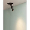 Podtynkowa sufitowa lampa NAVANZO LE65134 LED 6W 3000K czarna