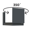 Lampa elewacyjna kostka CUBA 5193814118 Lutec IP54 LED 12,2W 4000K szary