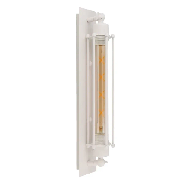 Kinkiet ścienny do salonu Retro Loft ABIGALI-KR-E27-WHITE retro biały