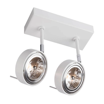 LAMPA sufitowa FUSSA 7228 Shilo regulowana OPRAWA metalowa SPOT reflektorowy jerry biały