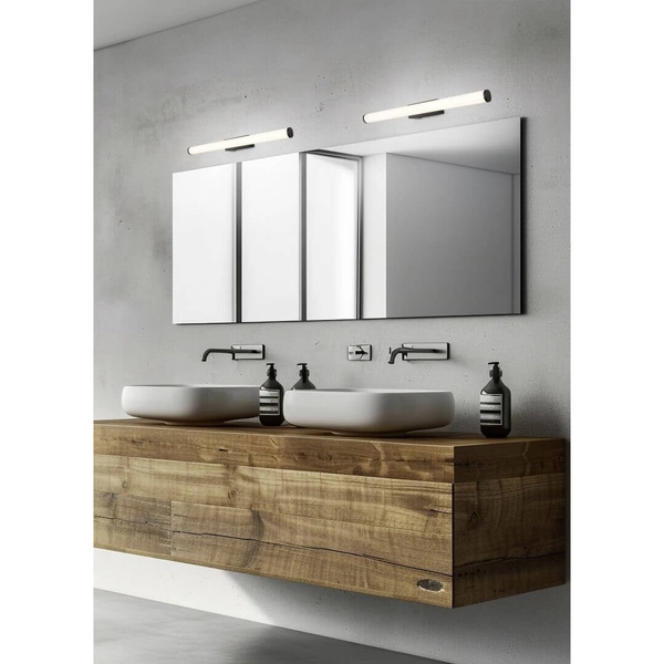 Przyścienny kinkiet Mattimo 283270232 LED 6W 3000K IP44 czarny biały