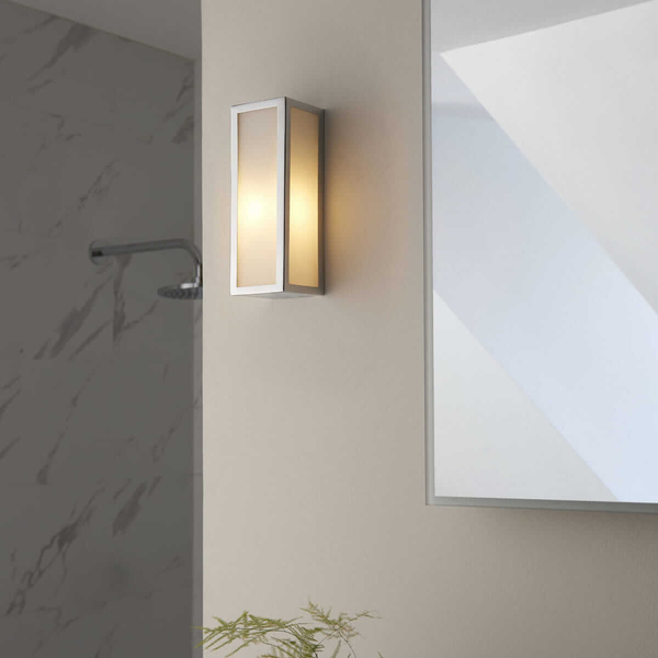 Łazienkowa lampa ścienna Newham 96219 Endon IP44 transparentny chrom