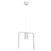 Metalowa wisząca lampa ORTIGA 5045 Shilo frame tuba biała