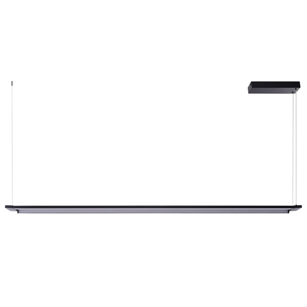 Ledowa lampa wisząca Flash do salonu LED 54W 3000K czarna