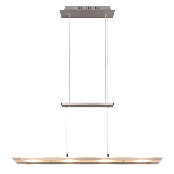 Wisząca lampa Milos R32004107 LED 20W 3000K metalowa srebrna