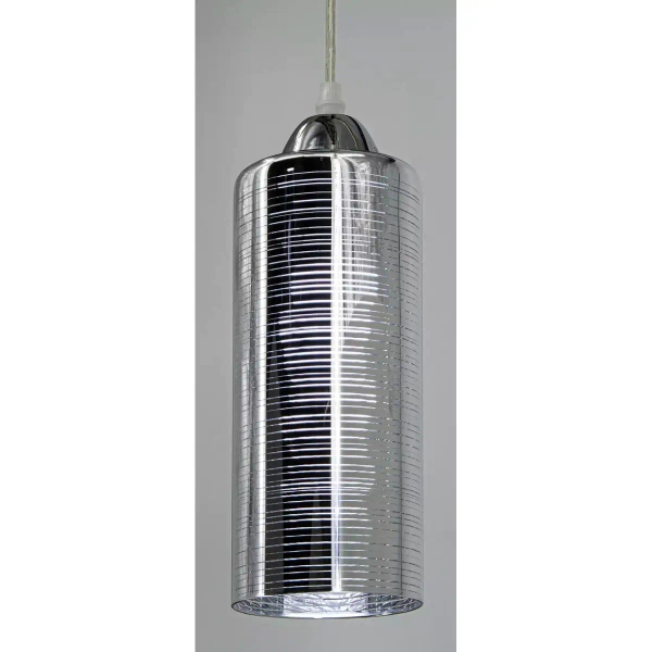 Jadalniana lampa wisząca 6754/3 8C nad stół chrom