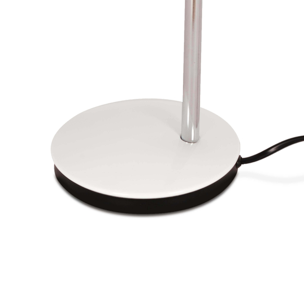 Stojąca lampa biurkowa Kajtek K-MT-200 do gabinetu biała