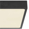 LAMPA sufitowa ECHO 12369-22 Globo metalowa OPRAWA kwadratowa LED 22W 4000K plafon czarny