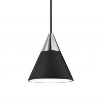 Wisząca lampa do kuchni TENTOR AZ3086+AZ3089 LED 7W 3000K czarny chrom