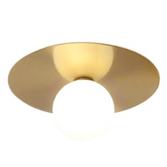 Plafoniera kuchenna Sombre CGSOMBRE-BRASS35 COPEL kulka metalowa mosiądz
