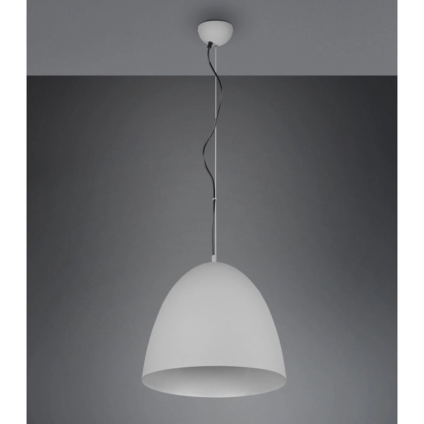 Salonowa lampa wisząca Tilda R30661911 RL Light metalowa szara