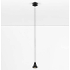 Wisząca lampa stożek ACHOCALLA LE44759 LED 5W 3000K nad stół czarny