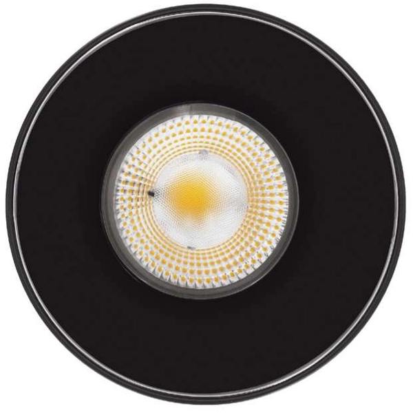 LAMPA sufitowa IOS 8742 Nowodvorski downlight metalowy LED 20W 3000K plafon tuba biurowa czarna