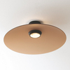 Lampa nasufitowa PECA LE44276 LED 17W 3000K plate brązowa czarna