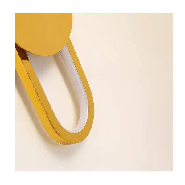 Kinkiet ścienny na korytarz MIZUKI WALL AZ6824 LED 20W 3000K złoty