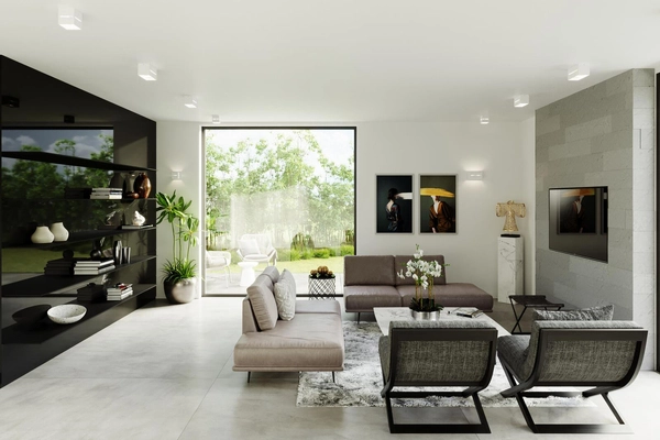 Plafon LAMPA sufitowa SL.0209 metalowa OPRAWA kwadratowa kostka cube biała