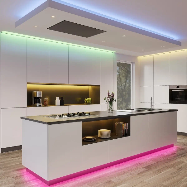 Ledowa taśma sterowana pilotem Rush R65575102 RL Light 15W RGB 950lm czarny